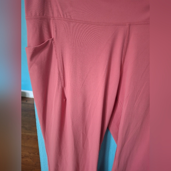 Avia Women's XXL (20) Soft Sculpt Flare Exercise Leisure Pants Pink Plume NWT - Picture 3 of 8